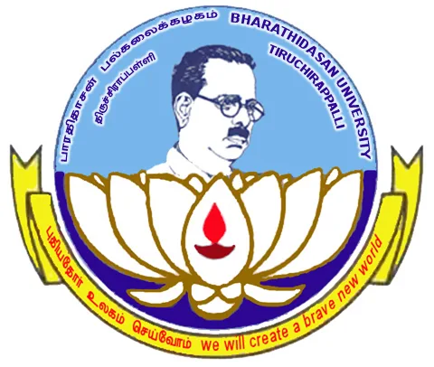Bharathidasan University logo