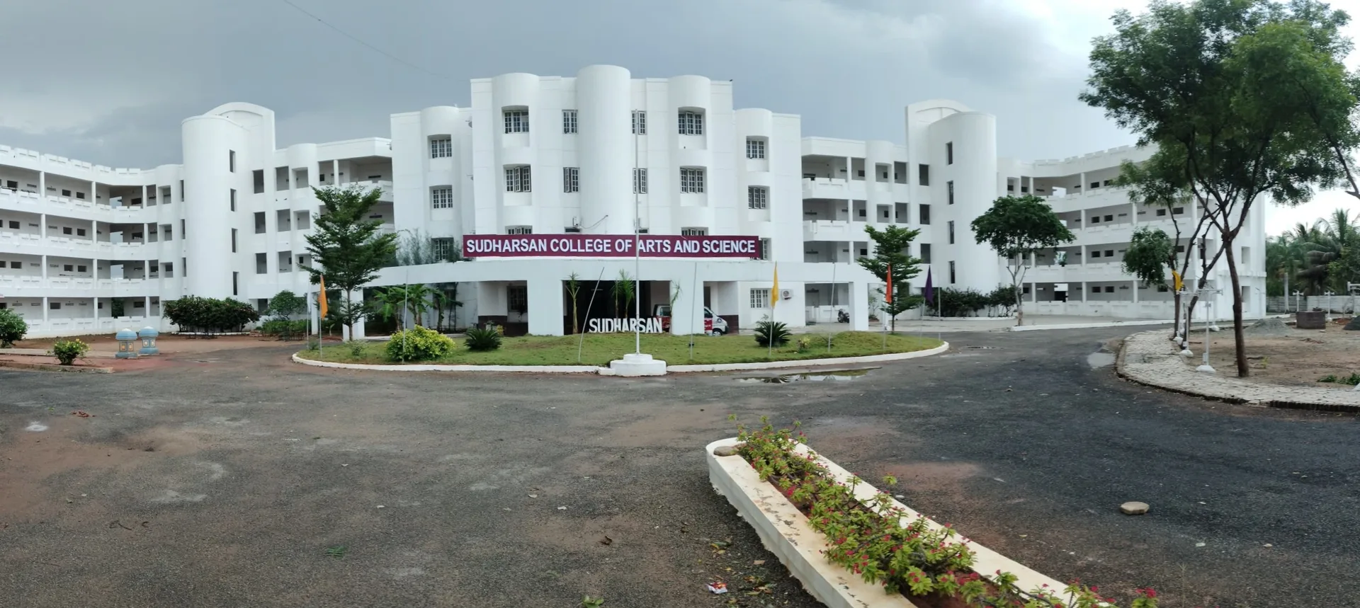 College Front View